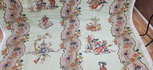 J baker fabric chinese - g, &